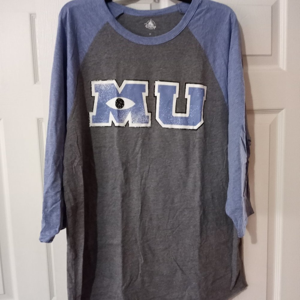 Disney Pixar Monsters University Baseball Tee
